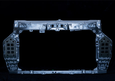 Metal insert moulded part